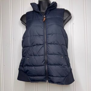 H&M Navy Puffer Vest size 4